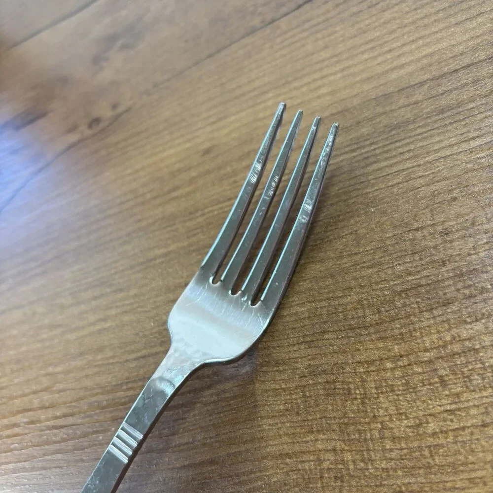Gorham Stainless Dinner Fork BALUSTER Japan Hammered Design Studios 18/8